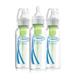 Dr. Brown’s Natural Flow Specialty Feeding System with Anti-Colic Baby Bottle and Infant Paced Feeding Valve Starter Kit