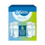 Dr. Brown’s Breastmilk Storage and Collection Bottles – 4 Oz (Pack of 4)