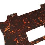 Electric Guitar Pickguard for Fender Telecaster 5 Hole PAF Style (4 Ply Brown Tortoise)