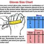 Leather Gauntlet Gloves Long Arm Cuff (Brown, Large)