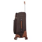 Pathfinder Carry-On Luggage with Spinner Wheels Softside Expandable 20-In Suitcase
