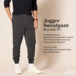 Amazon Essentials Men’s Fleece Jogger Pant, Medium Brown, X-Large