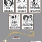 Little Brown Girl You Are Magnificent: Black Girls Coloring Book With Positive Affirmations. Color In Inspirational Quotes To Boost Their Moral And Inner Strength