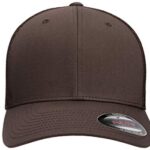 Flexfit Unisex-Adult’s Standard Mesh Fitted, Brown, One Size
