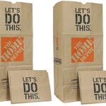 Home Depot Heavy Duty Brown Paper 30 Gallon Lawn and Refuse Bags for Home and Garden (30 Lawn Bags)