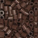 Perler Beads Fuse Beads for Crafts, 1000pcs, Brown