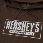 Hershey’s Milk Chocolate Soft Touch Hoodie-large,Dark Brown