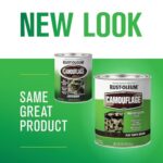 Rust-Oleum 379559 Specialty Camouflage Paint, Quart, Flat Earth Brown 32 Fl Oz (Pack of 1)