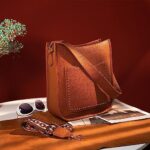 Montana West Purses for Women Small Crossbody Shoulder Bag Lightweight Bucket Bag Classic Shoulder Purse MWC-070ABR