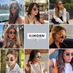 kimorn Retro Oval Sunglasses for Women Men Trendy Sun Glasses Classic Shades UV400 Protection K1653 (Gold/Brown)