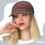 Mladahat Baseball Cap for Men or Women Reddish Brown