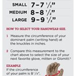 FoxRiver Men’s Mid-Weight Fingerless Glove, Brown Tweed, Large