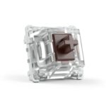 Gateron Brown Mechanical Keyboard Switches (120 Pack) – Tactile & Balanced for Versatile Typing & Gaming – 45g Actuation Force