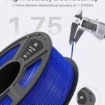 ELEGOO PLA Filament 1.75mm Brown 1KG, 3D Printer Filament Dimensional Accuracy +/- 0.02mm, 1kg Spool(2.2lbs) Fit Most FDM 3D Printers