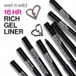 wet n wild Mega Last Breakup Proof Retractable Eyeliner – Ultra-Fine Brush, Waterproof,16-Hour Long-Lasting – Cruelty-Free & Vegan – Brick Brown