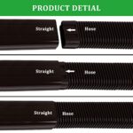 MOOITEK 5″ 17Ft PVC Decorative Line Set Cover Kit for Ductless Mini Split Air Conditioners 17FT Line Set Cover for Heat Pump System and Central AC(BROWN)