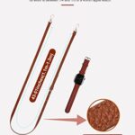 SEAVILIA Genuine Leather Purse Strap Replacement Crossbody Adjustable Long Thin Handmade Shoulder Handbags Strap