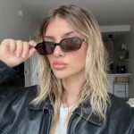 Retro Sunglasses for Women Men 90s Small Rectangular Sun Glasses Vintage Cute Narrow Trendy Brown Sunnies