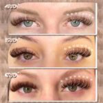 Yawamica Brown Lash Clusters Fluffy Eyelash Extension 10-16mm Individual Lashes D Curl Eyelash Clusters 40D+50D+70D Volume 300pcs Cluster Lashes Pestañas Pelo a Pelo DIY Lash Extension at Home