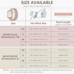 Zedoli Braided Solo Loop Compatible with iWatch Bands 38mm 40mm 41mm 42mm Women, Adjustable Stretchy Nylon Solace Band Elastic Sport Wristband Strap for Apple Watch Series 10 9 8 7 6 5 4 3 2 1, Brown