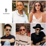 SOJOS Retro Oversized Square Sunglasses for Women Men, Vintage Large Double Bridge Metal Frame Unisex Sunglasses SJ1180, Gold Frame/Brown Grading Lens