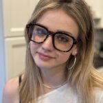 VISOONE Oversized Square Blue Light Blocking Glasses Fashion Computer Eyewear for Women and Men BENNETT