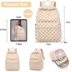 Bluboon Backpack for School Girls Backpack Cute Corduroy Bookbag Kids Backpack Laptop Backpack Gifts for Women