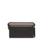 Calvin Klein Millie Triple Compartment Camera Bag Crossbody, Brown/Khaki/Black, One Size