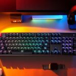 Keychron K10 QMK Wireless Mechanical Keyboard, Full Size 104 Keys Gaming Keyboard with Aluminum Frame, Pre-lubed Super Brown Switch with RGB Backlits for Mac Windows