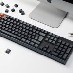 Keychron K10 Wireless Mechanical Keyboard with Gateron G Pro Brown Switch Aluminum Frame