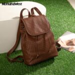 Montana West Backpack Purse Woven Pattern Daypack Casual Bag for Women