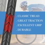 2 Pack 700x35c Bike Tires and Inner Tubes for Hybrid Bicycles Tyres Black Wall or Brown Wall (Brown Wall, 700x35C)