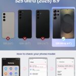 OCASE for Samsung Galaxy S25 Ultra Detachable Wallet Case with Card Holder, [2 in 1] PU Leather Flip Folio Case with RFID Blocking Stand Wrist Strap Shockproof Phone Cover 6.9 Inch 2025, Brown