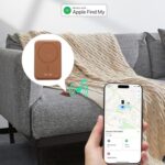 ESR for MagSafe Wallet with Find My Functionality, 5 Cards Holder, Strong Magnetic Wallet for iPhone, for iPhone 16/15/14/13/12 Series, Not for 13/12 Mini, Brown