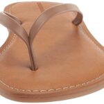 Amazon Essentials Women’s Thong Sandal, Dark Brown, 7
