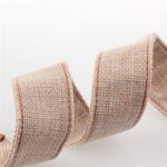 Longteam Simple Linen Leather Guitar Strap Adjustable Length Durable Electric Guitar Bass Straps with Nail, Rope, Picks (Coffee)