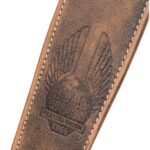 Fender Road Worn Leather Guitar Strap, 2in, Brown