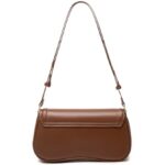SYXLCYGJ Small Joy Shoulder Bag for women Crossbody Purse Vegan Waterproof Leather Handbag Clutch Hobo Designer Bags (Brown)