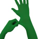 Howriis Men’s and Women’s Spandex Gloves Costume Halloween Cosplay Stretchy Long Gloves (Brown, 45cm)