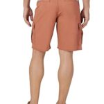 Wrangler Authentics Men’s Classic Cargo Stretch Short, Copper Brown, 34