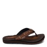 Clarks womens Fenner Nerice Flip Flop, Honey Synthetic, 9 US