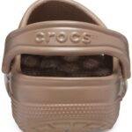 Crocs Unisex-Adult Classic Clog, Clogs for Women and Men, Latte, 11 Men/13 Women