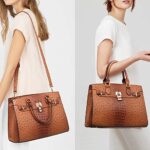 Dasein Women Handbags and Purses Ladies Shoulder Bag Top Handle Satchel Tote Work Bag with Wallet