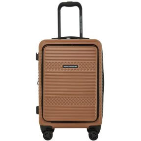 French Connection 5 Piece Mersai Luggage Travel Set, Warm Truffle